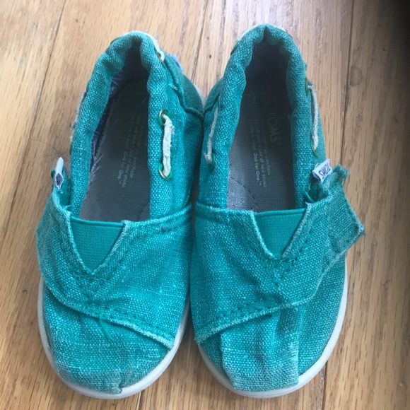 Toms Other - Tom’s Kelly Green Toddler Boat Shoes - Toddler 7 (T7)